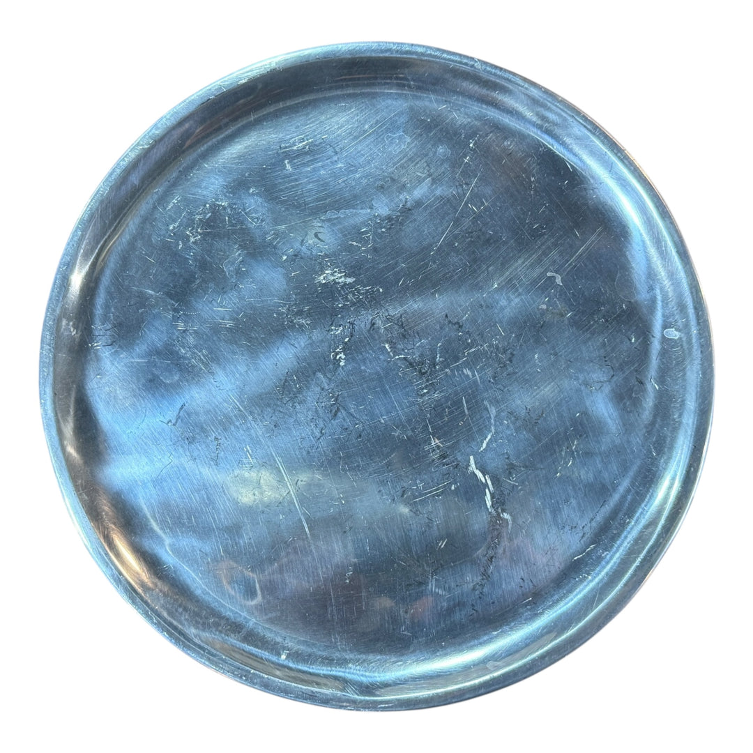 Vintage Nambe 554 Metal Alloy Solid Platter 12" Stamped Numbered