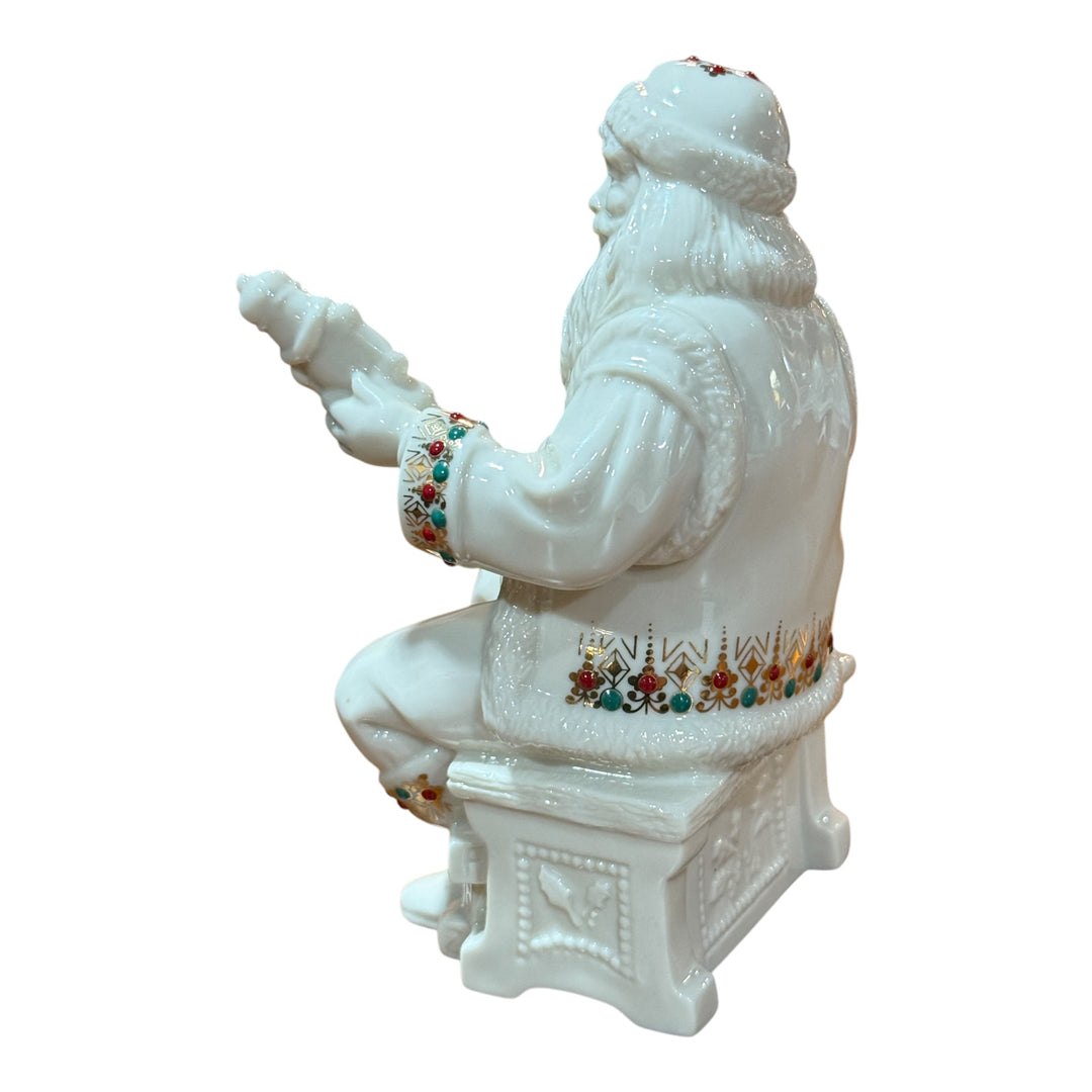 Lenox China Jewels Santa's Toyshop 6.5"