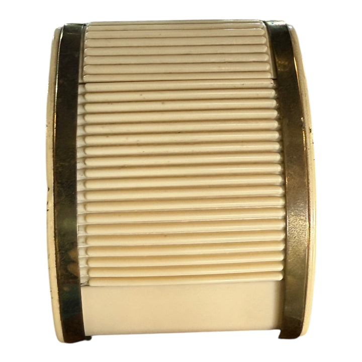 Vintage Westclox Keywould Travel Alarm Clock Tambour Art Deco