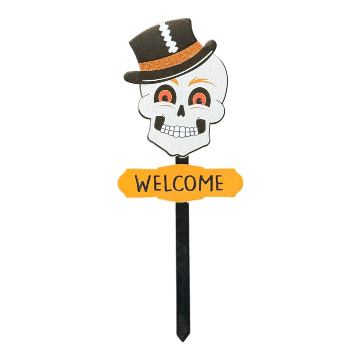 Skeleton Yard Sign / Spike