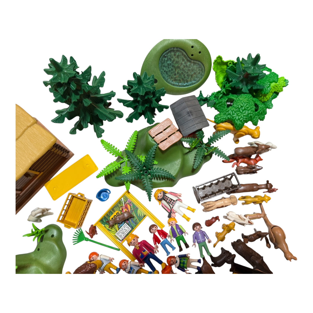 Vintage Playmobil 3638 Children's Petting Zoo Plus Extra