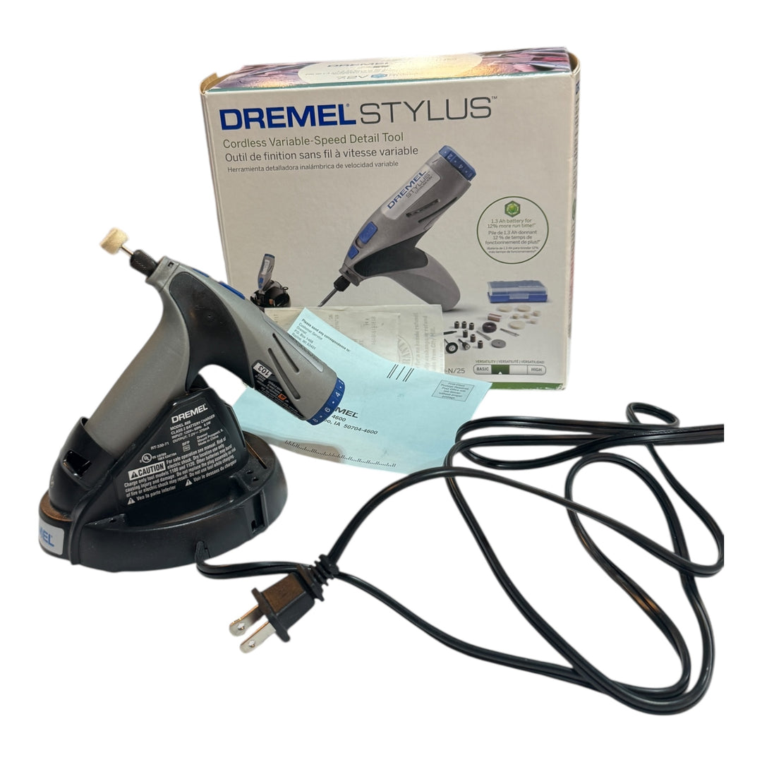 Dremel 1100-N/ 25 7.2-Volt Stylus Lithium-Ion Cordless Rotary with Docking Station