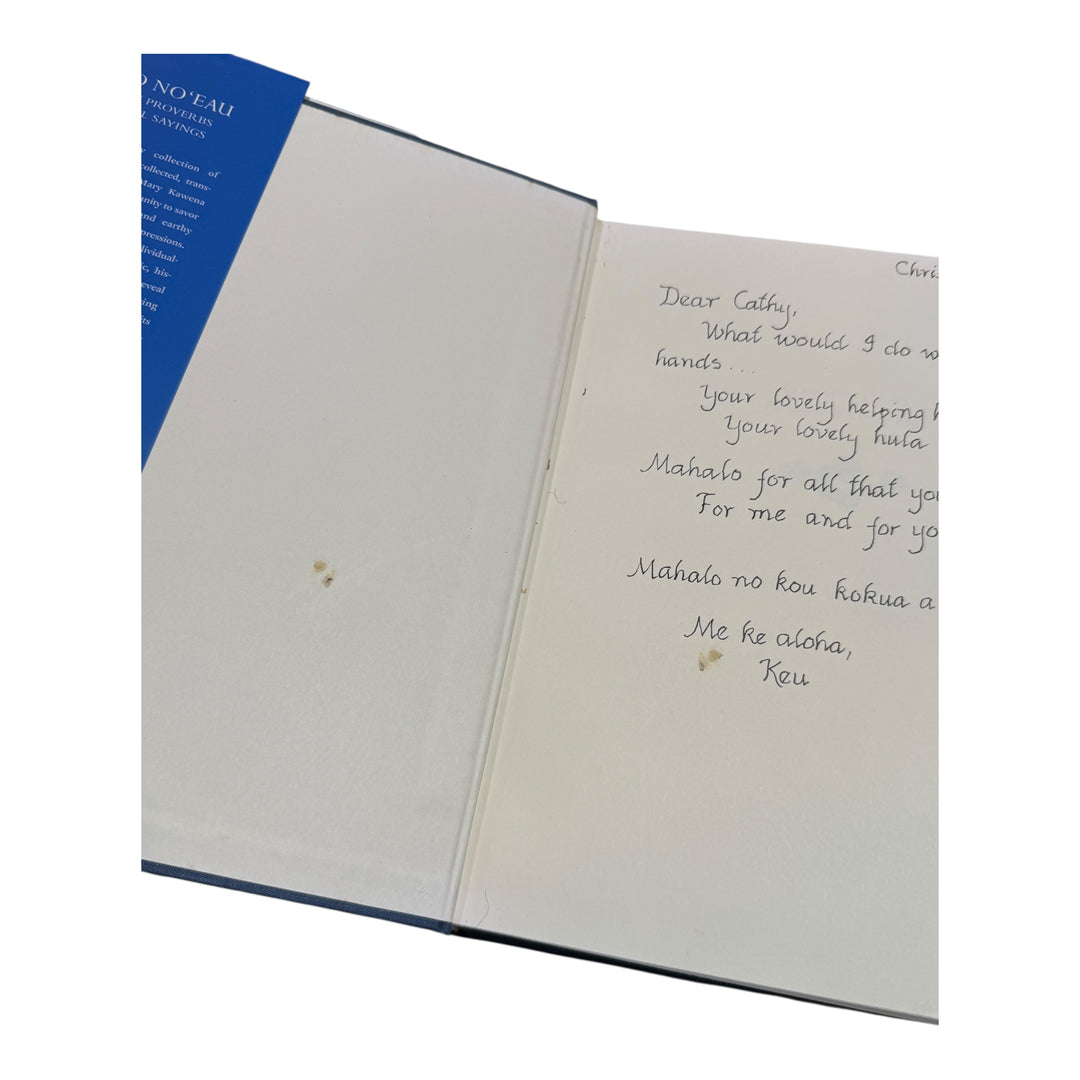 'Olelo No'eau : Hawaiian Proverbs & Poetical Sayings Mary Kawena Pukui 1993