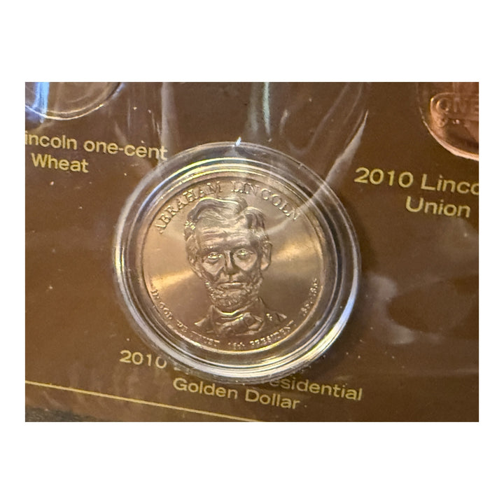 United States Commemorative Gallery Lincoln Coin Set