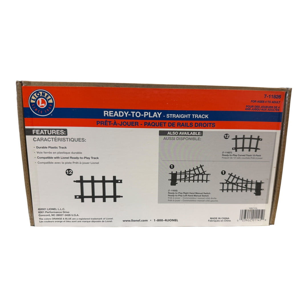 Lionel Ready to Play Straight Track #7-11826