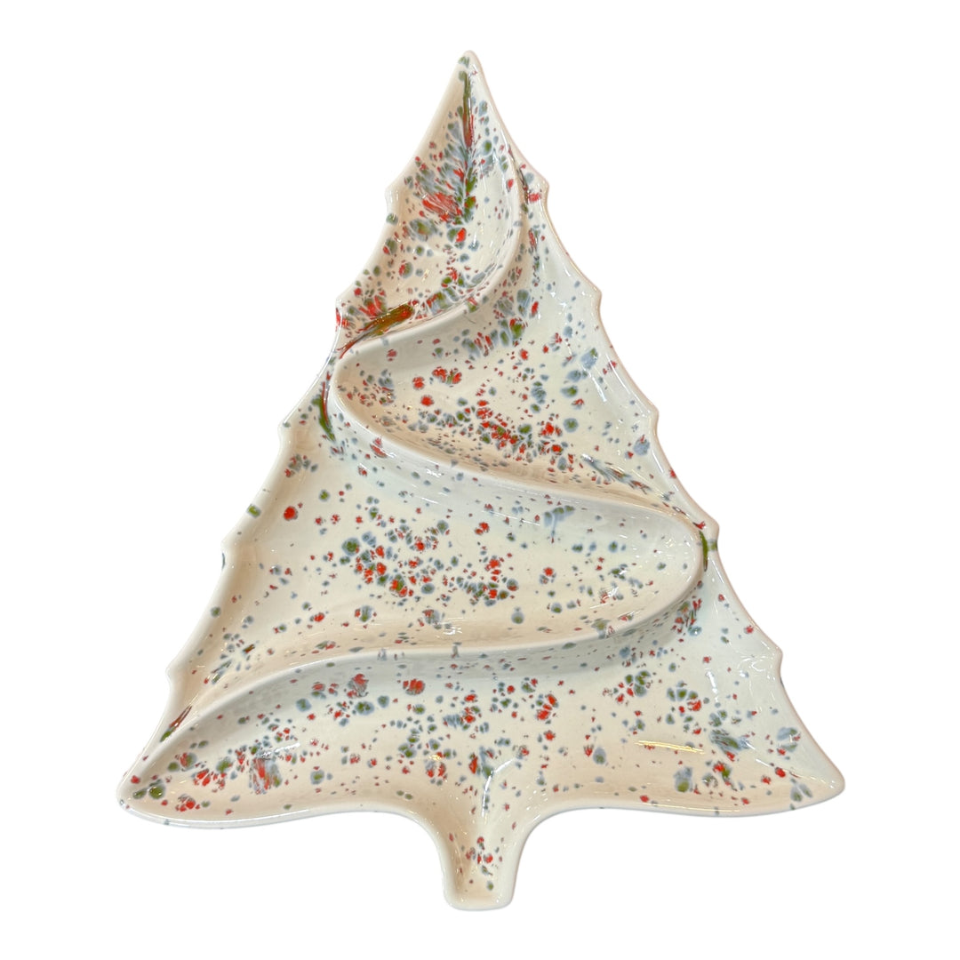 Vintage Ceramic Christmas Tree White