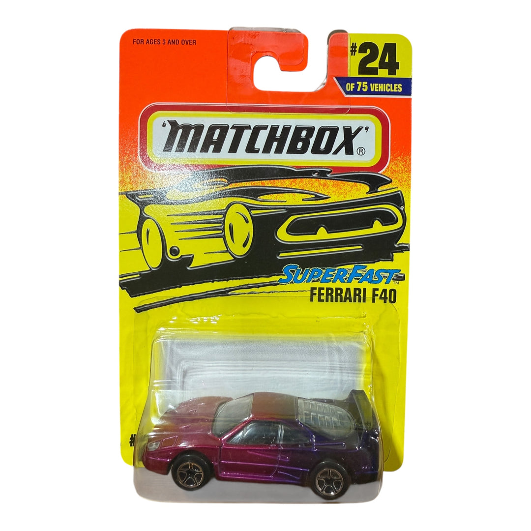 Matchbox Superfast Ferrari F40 #24