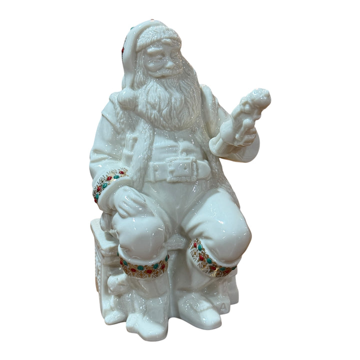 Lenox China Jewels Santa's Toyshop 6.5"