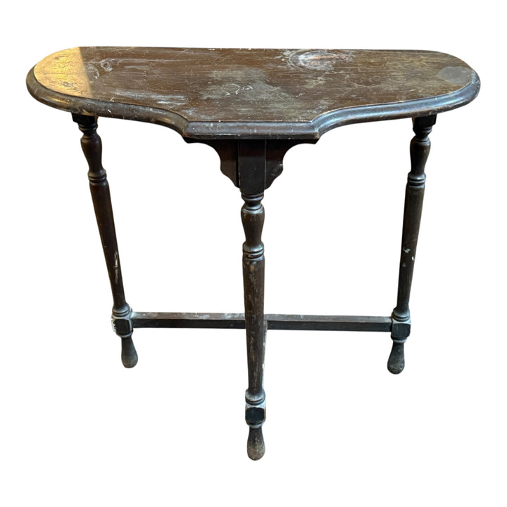 Demilune Table NEEDS LOVE  PICKUP ONLY