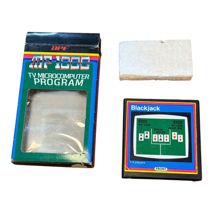 APF MP1000 TV Microcomputer Program Blackjack