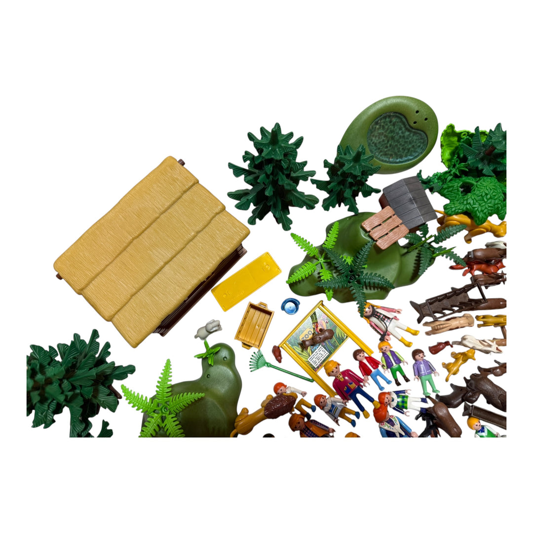 Vintage Playmobil 3638 Children's Petting Zoo Plus Extra