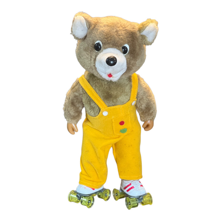 Vintage Sammy Skates Skating Teddy Bear 1985