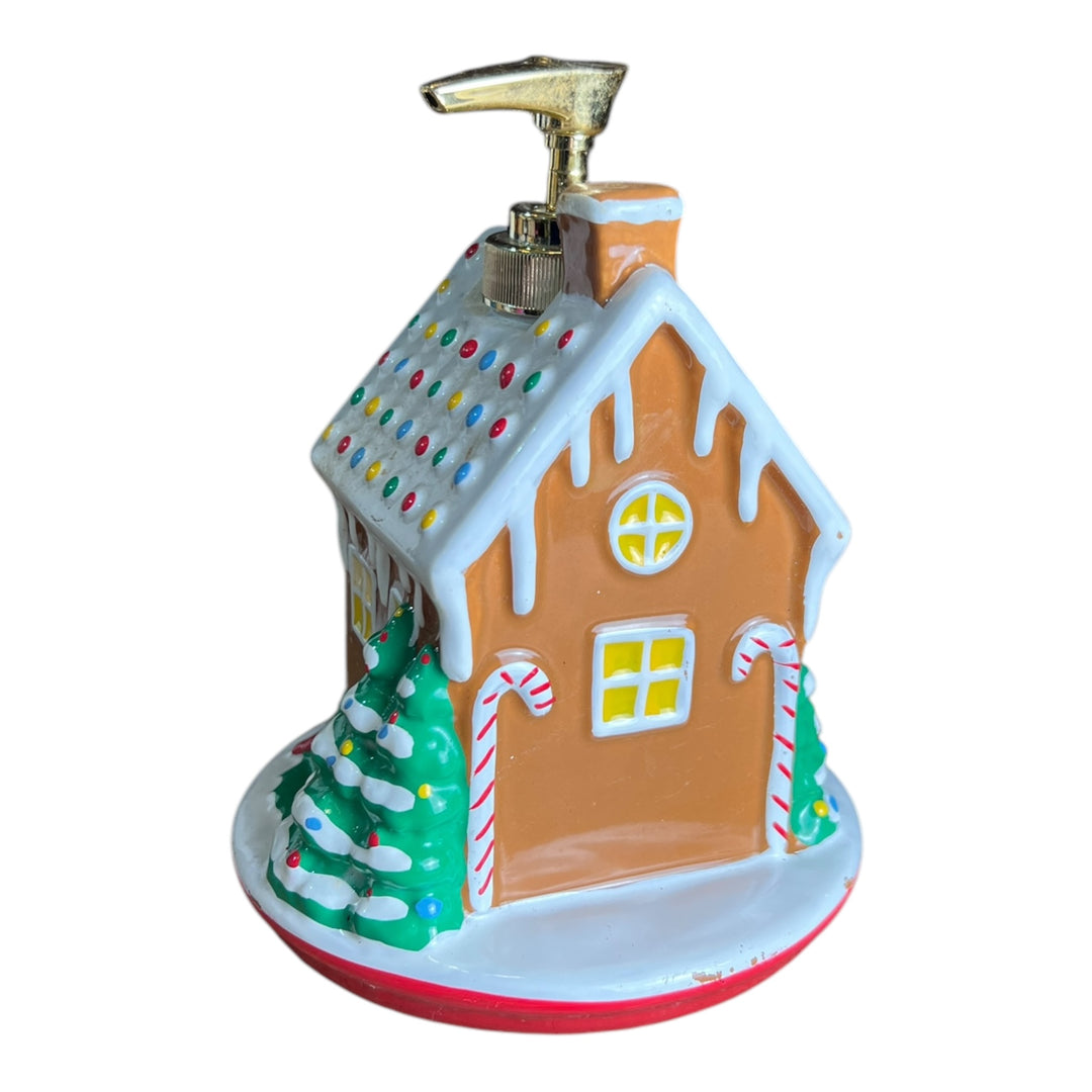 Gingerbread Soap Dispensor