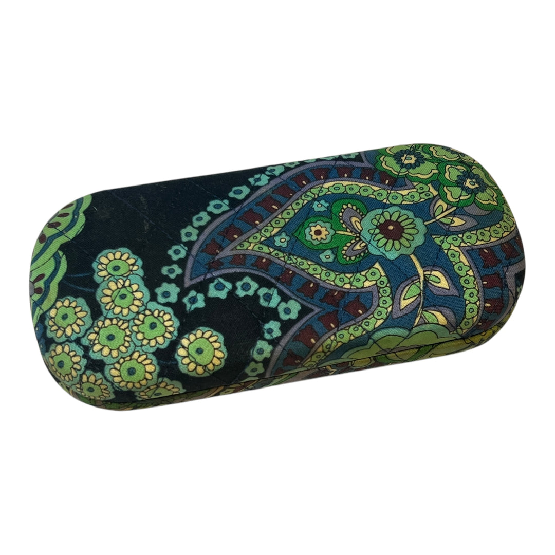 Vera Bradley  Blue Rhapsody Green Glasses Hard Case