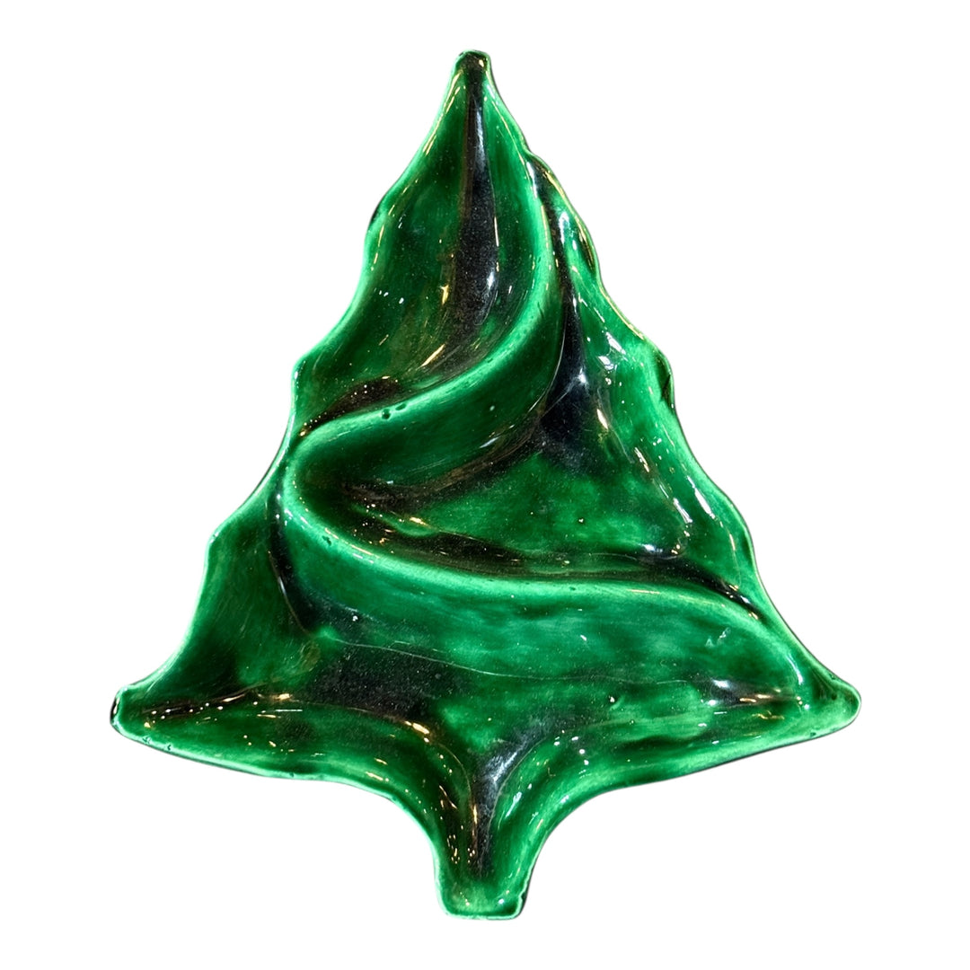 Vintage Ceramic Christmas Tree Green