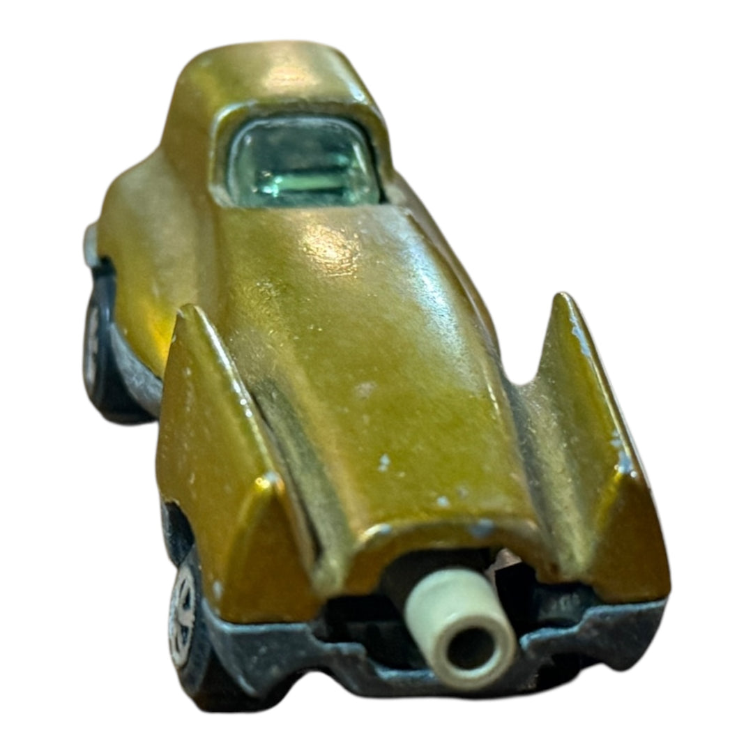 Vintage 1970s Johnny Lightning Gold Glasser