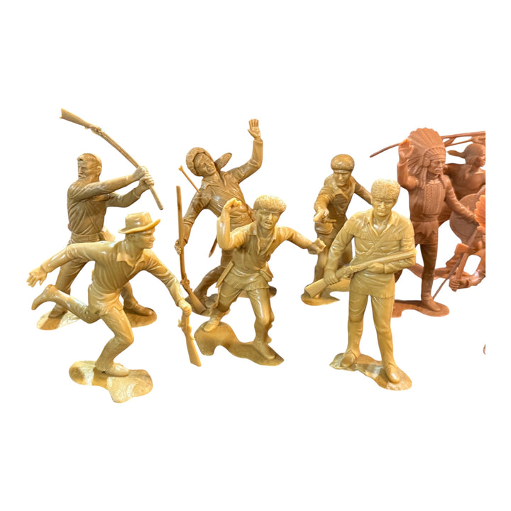 1964 Marx Native American / Cowboy Figures