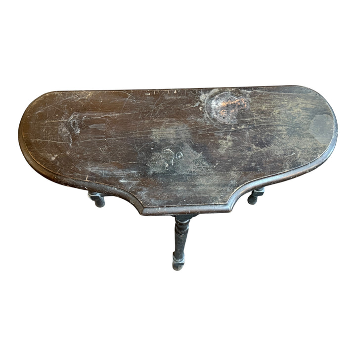 Demilune Table NEEDS LOVE  PICKUP ONLY