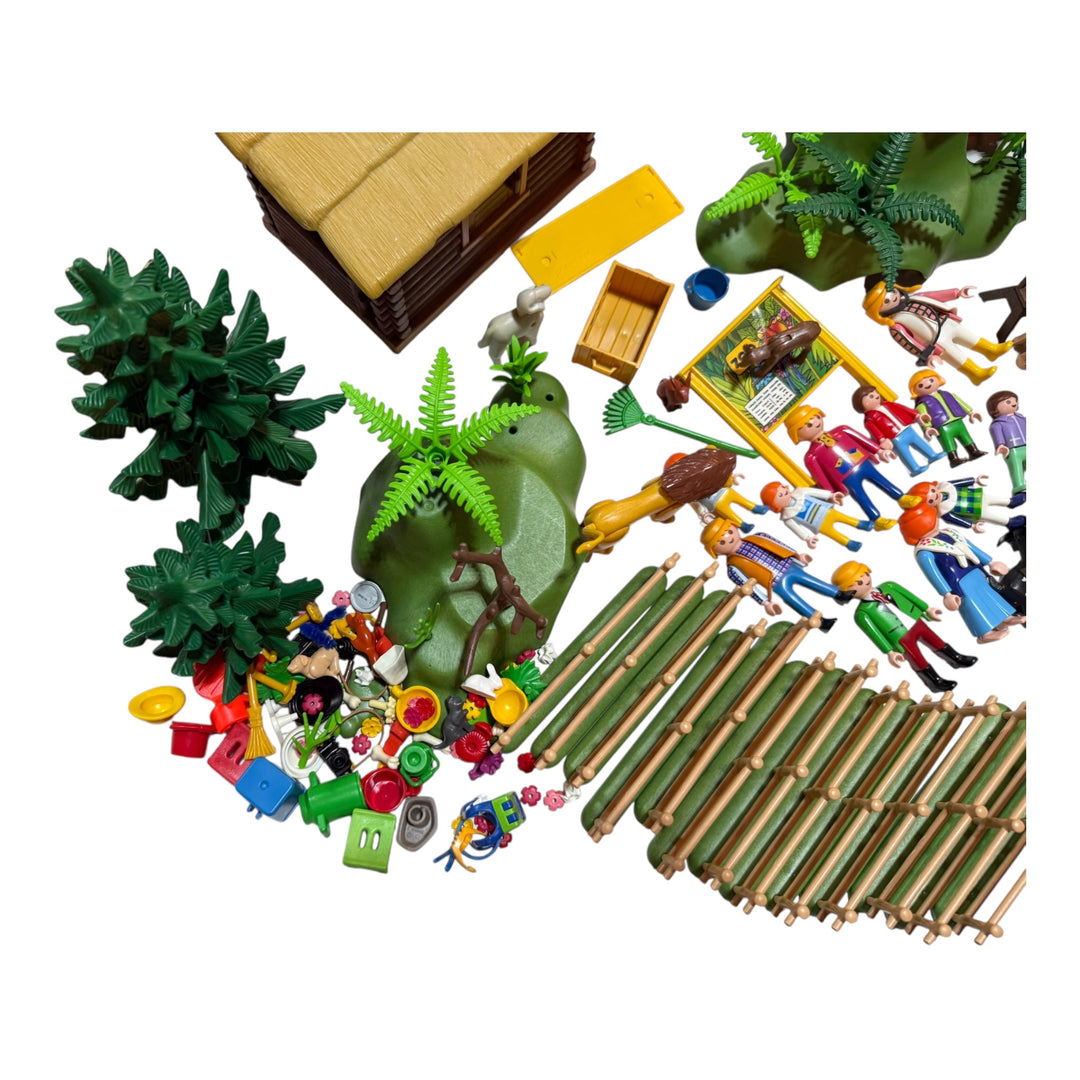 Vintage Playmobil 3638 Children's Petting Zoo Plus Extra