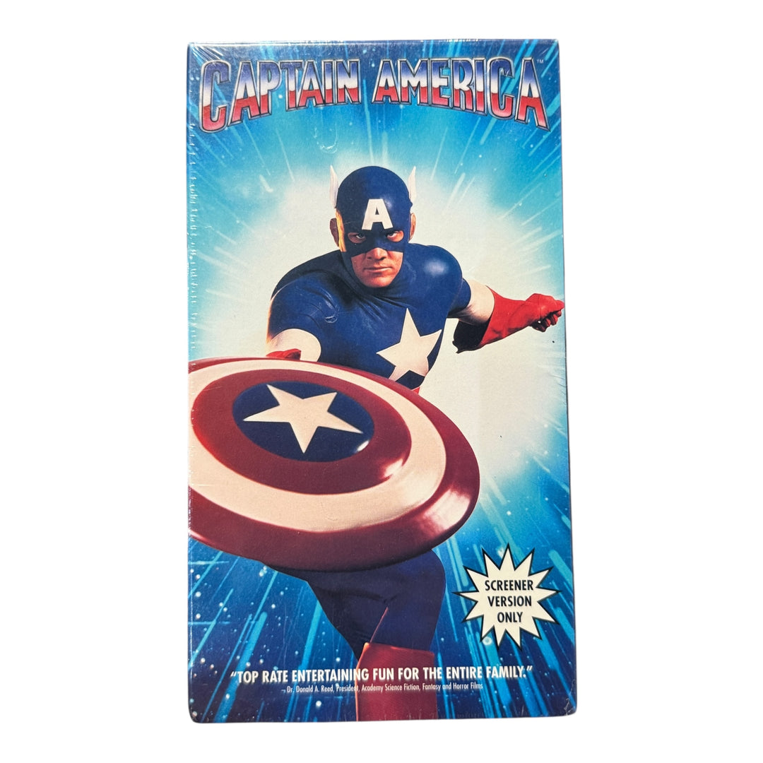 VHS - Sealed Captain America 1992