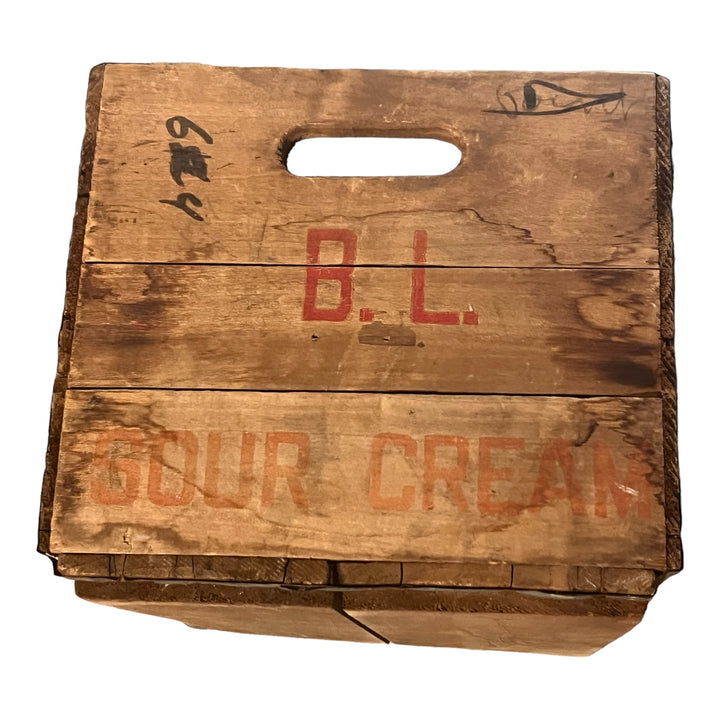 B & L Sour Cream Crate