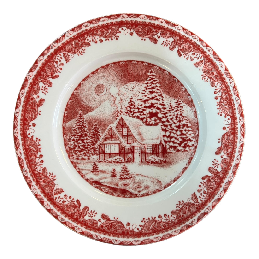 Gibson Holiday Retreat Salad Plate