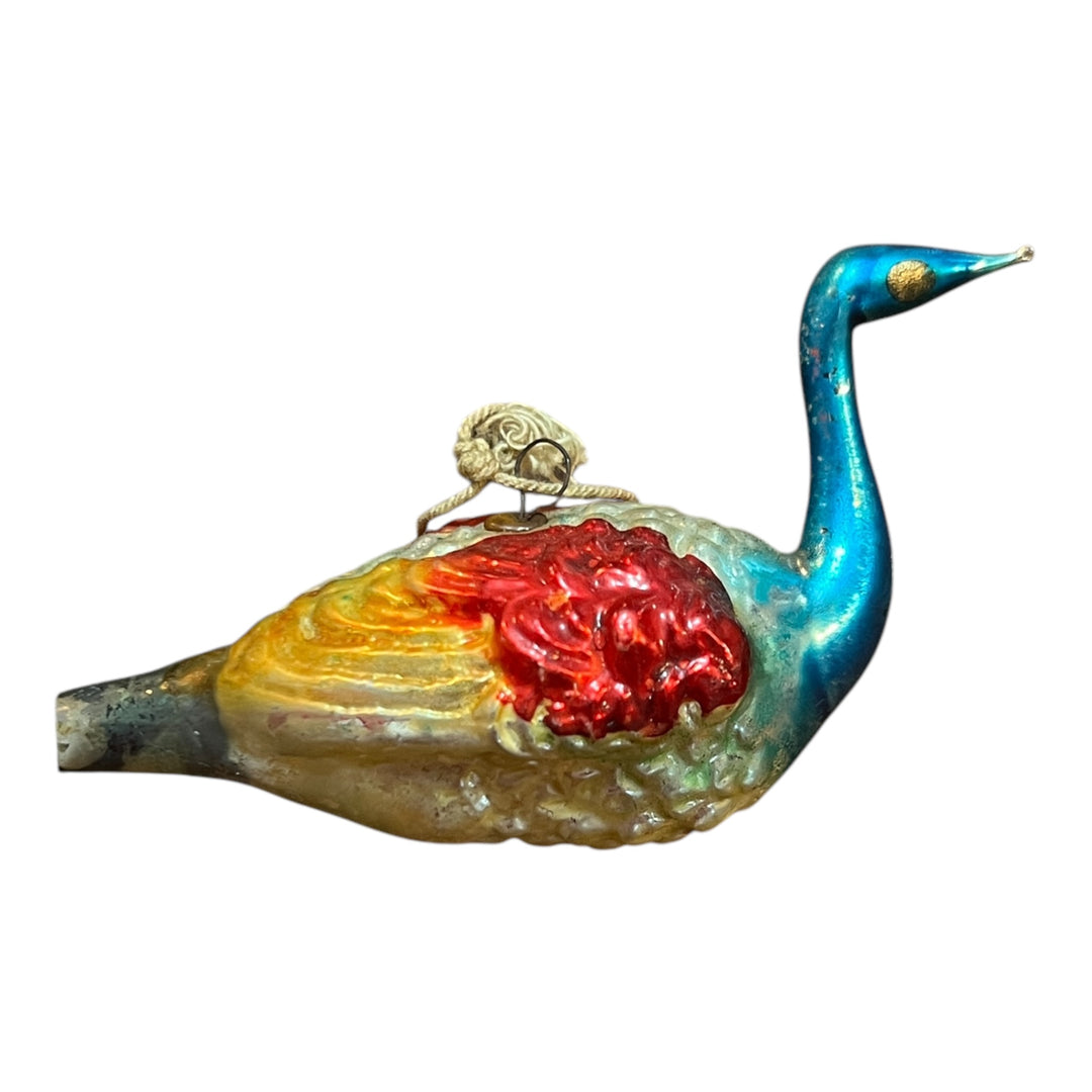 Vintage Handblown Bird (No Tail)