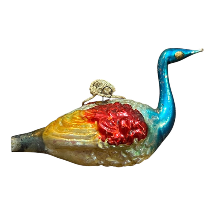 Vintage Handblown Bird (No Tail)