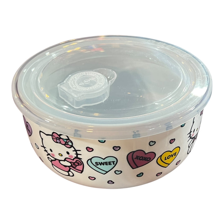 Valentine's Day - Sanri Hello Kitty Covered Bowl Medium