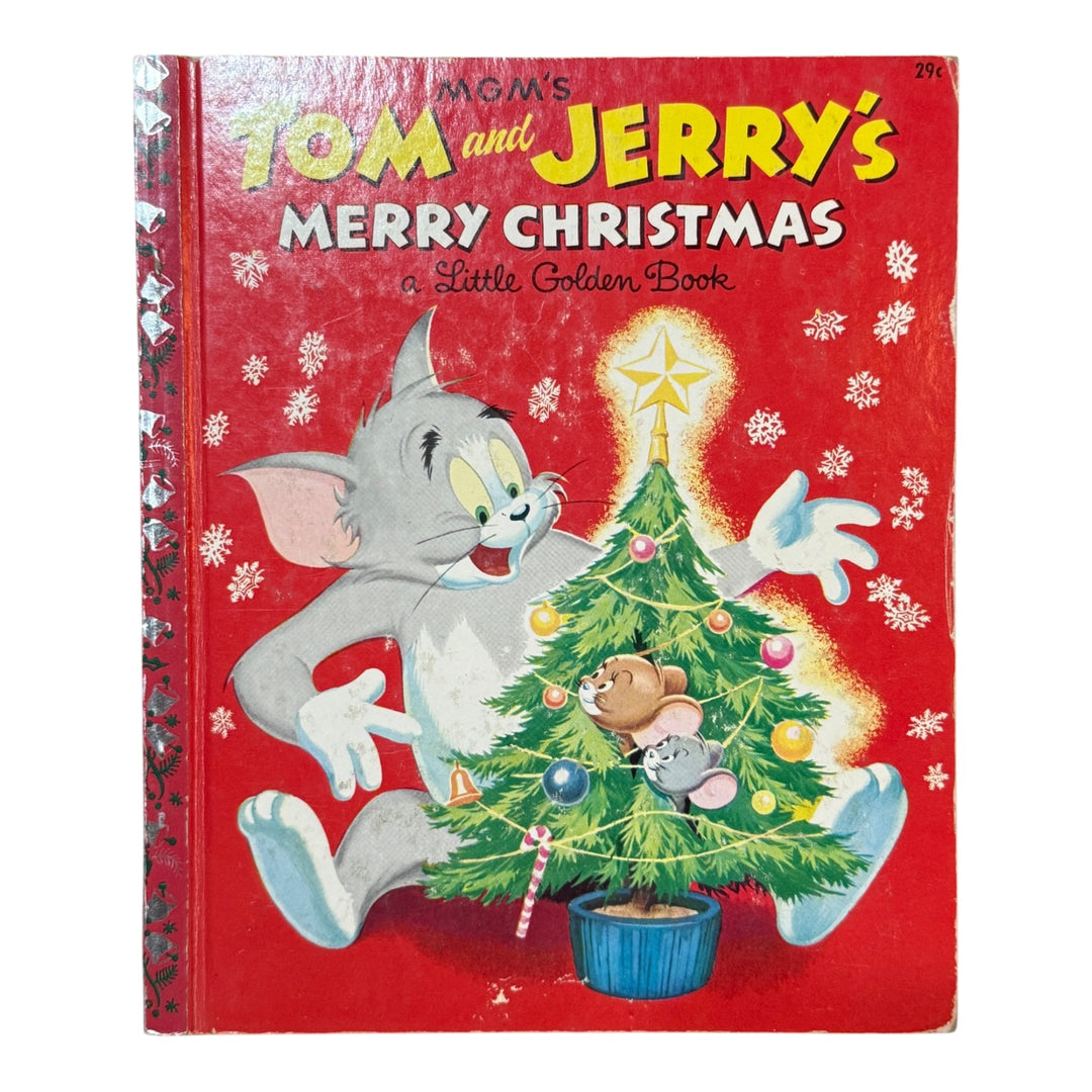 Childrens Book - Tom & Jerry's Merry Christmas A LIttle Golden Book