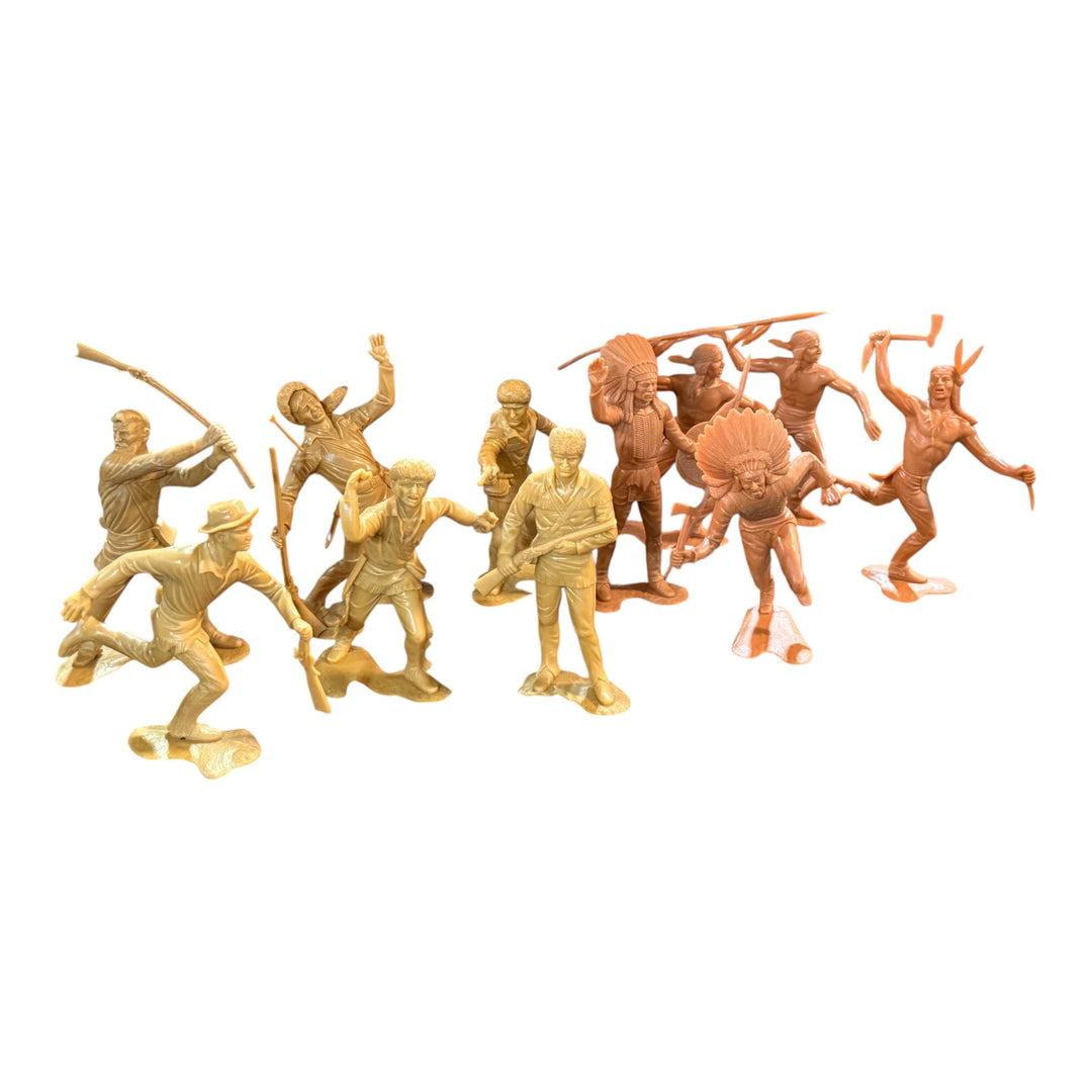 1964 Marx Native American / Cowboy Figures