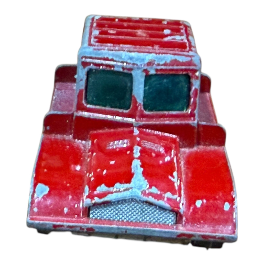 Lesney Matchbox Snow-Trac No. 35 Red Sno Cat England Toy NO TRACKS