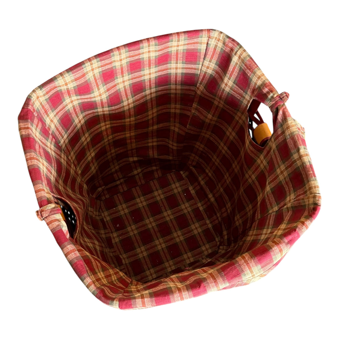 Large Longaberger Hamper 2013 Paprika with Liner  PICKUP ONLY