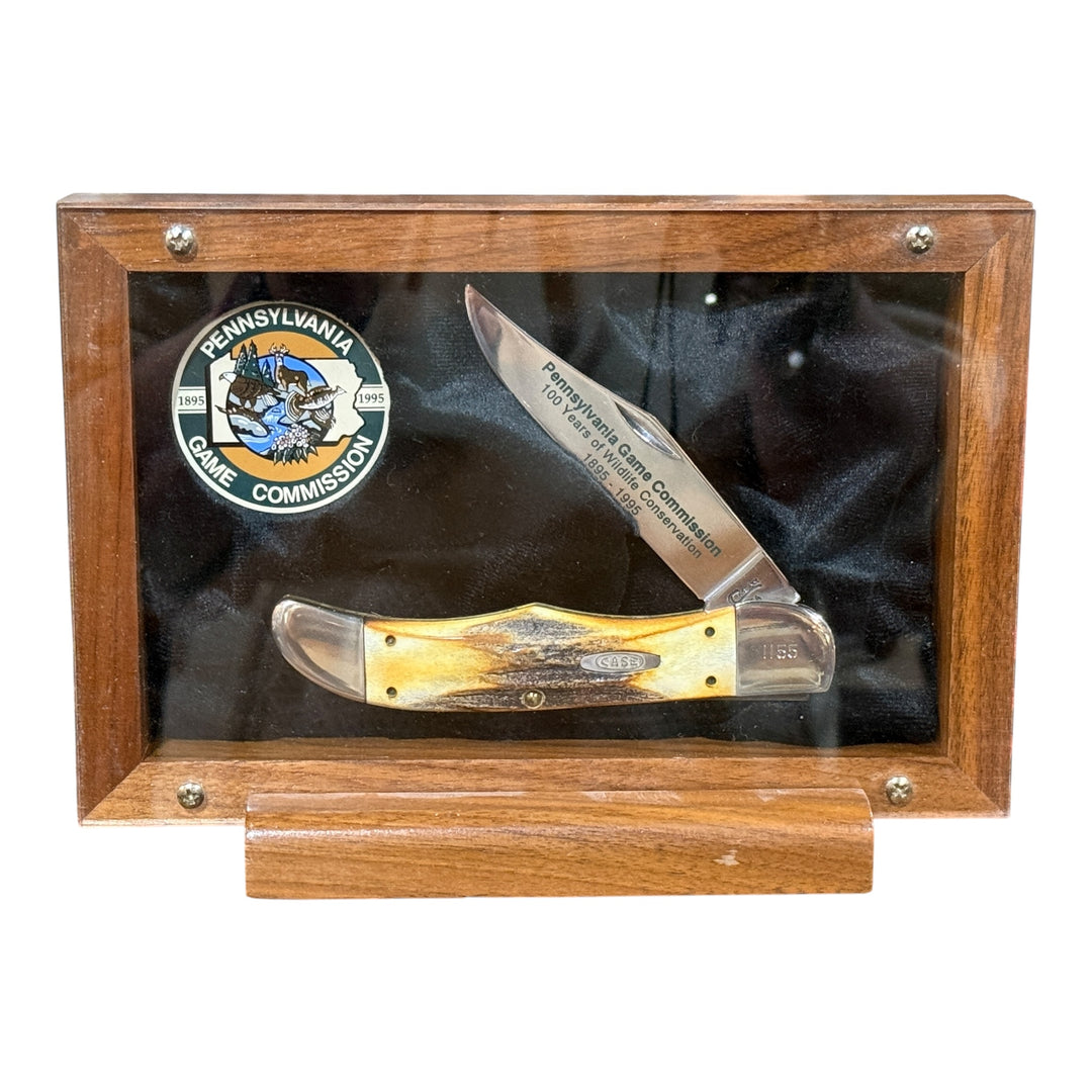 New Case XX PA Game Commission 1895-1995 Knife #6318 MFG 1995 USA