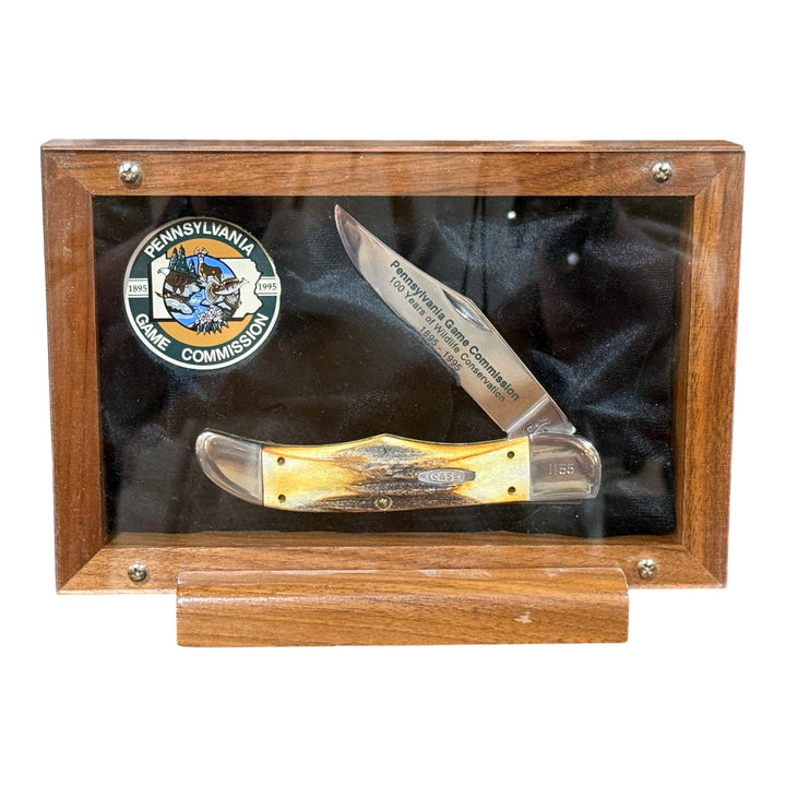 New Case XX PA Game Commission 1895-1995 Knife #6318 MFG 1995 USA