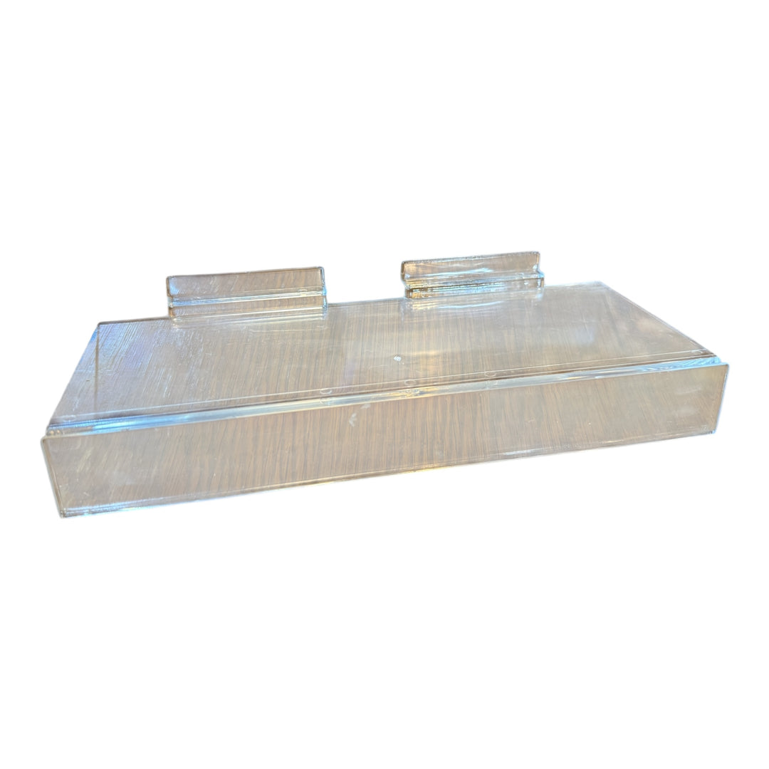 Shoe Shelf Display Clear for Slat Wall Lot - 45 Pieces