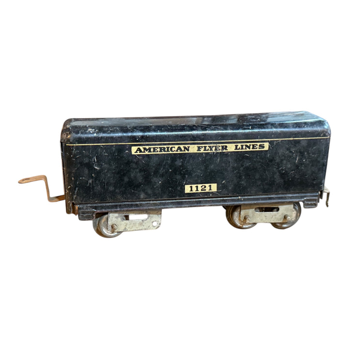 Trains - American Flyer 1121 Tender Tin Litho 4 Wheel Prewar O Gauge