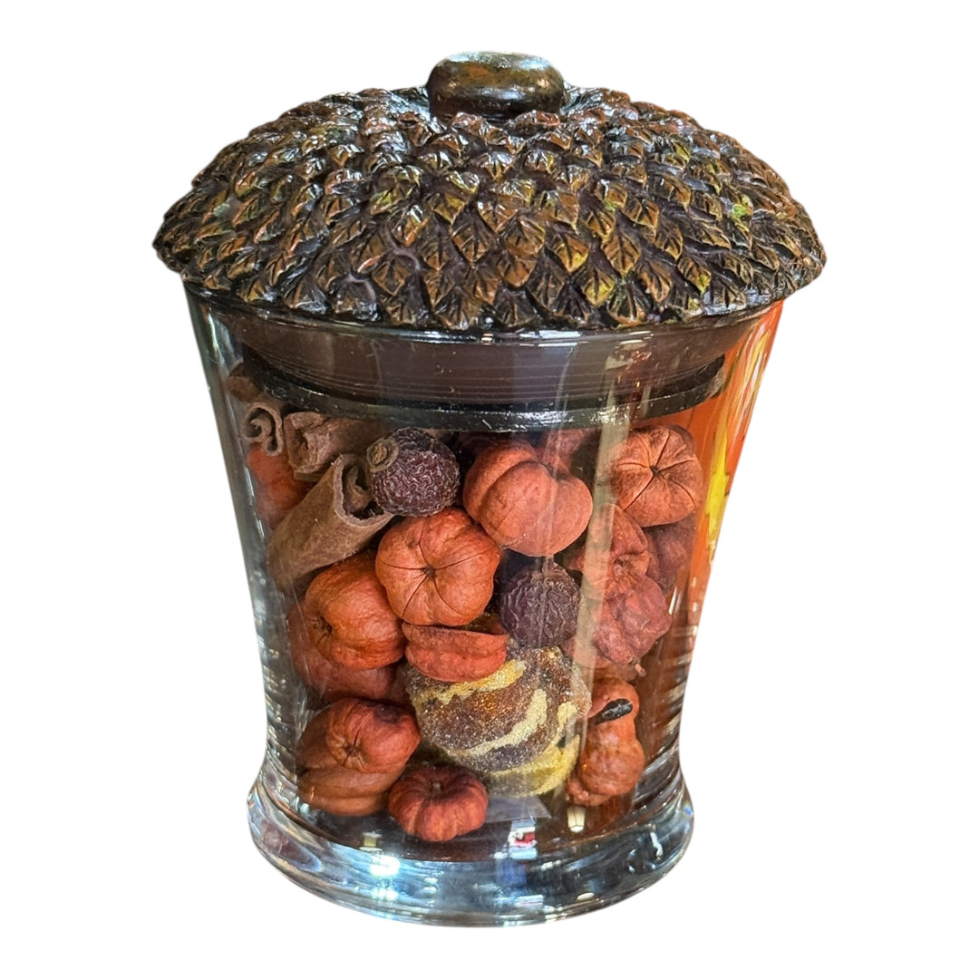 Covered Glass Cup / Acorn Lid