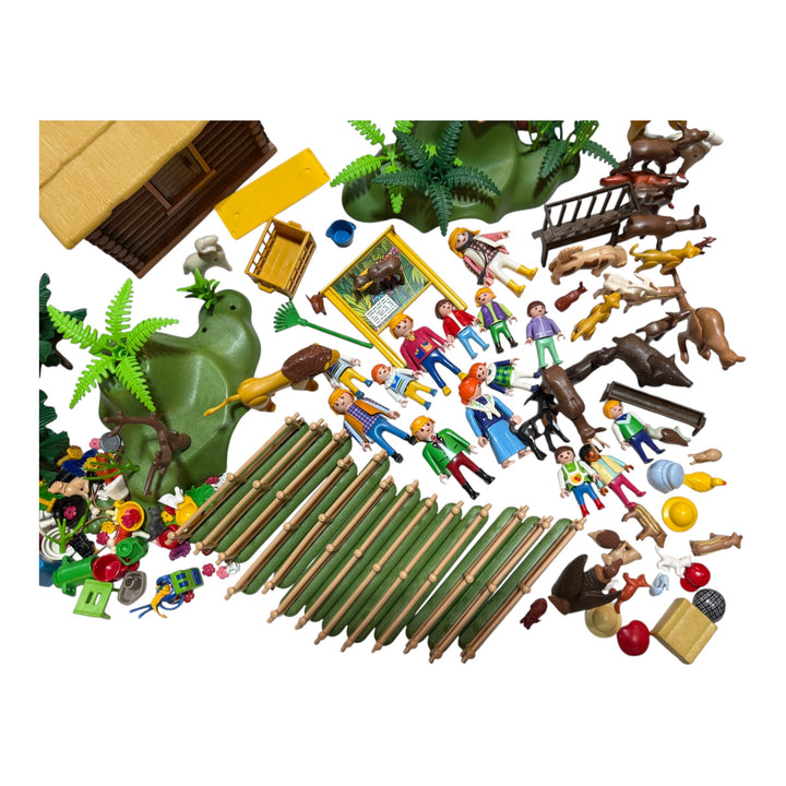 Vintage Playmobil 3638 Children's Petting Zoo Plus Extra