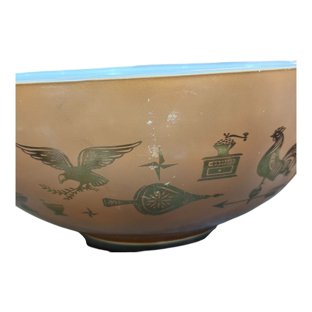 Vintage Pyrex Early American Cinderella Bowl #444