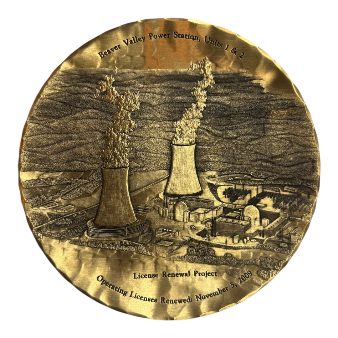 Wendell August Forge - Beaver Valley Power Station Unit 1 & 2 Bronze