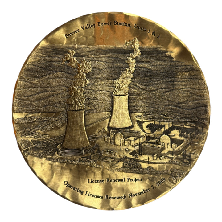 Wendell August Forge - Beaver Valley Power Station Unit 1 & 2 Bronze