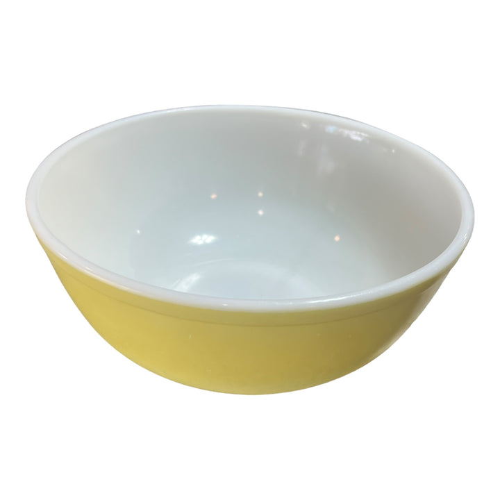 Pyrex Primary Color Yellow Large Nesting Bowl - Used #404