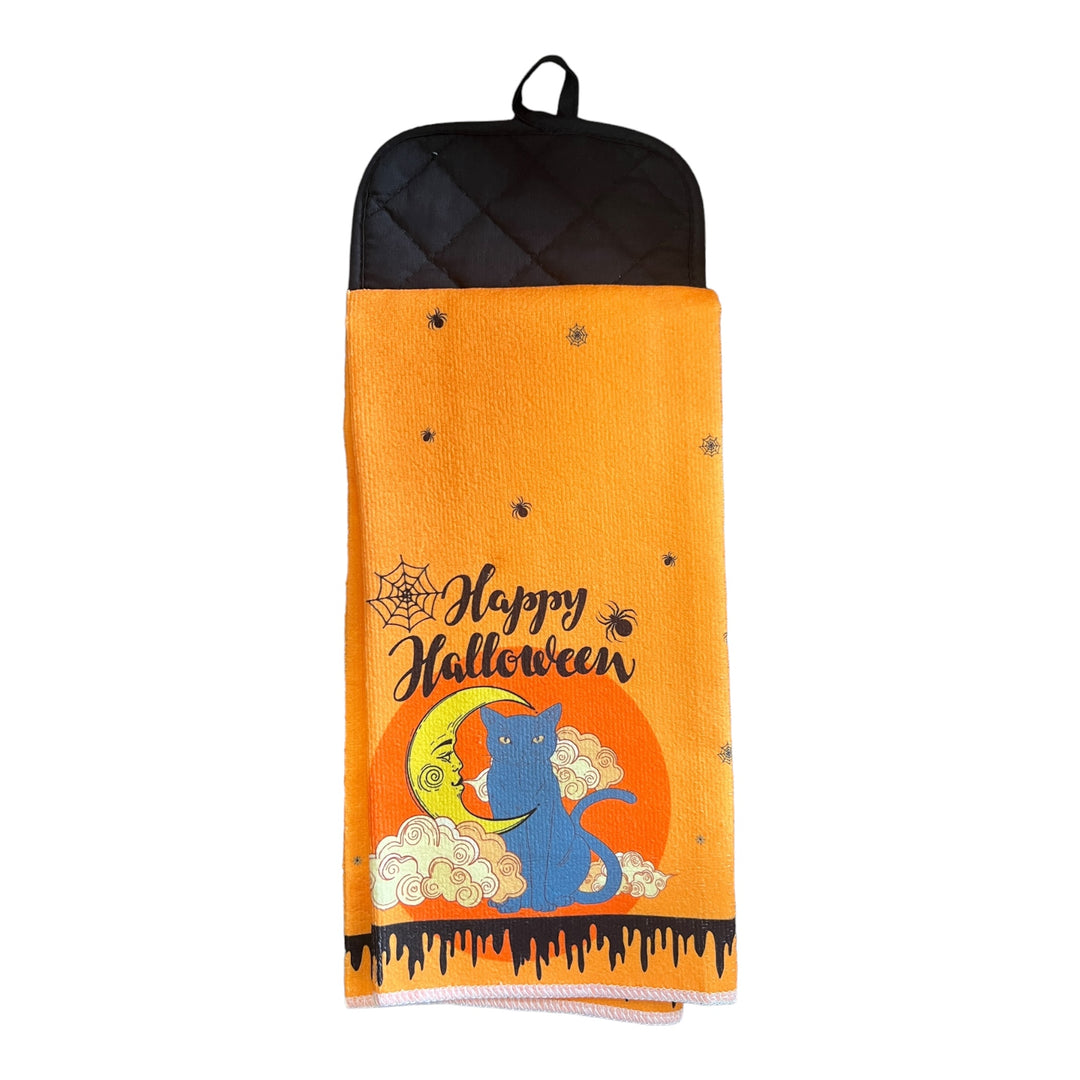 Handmade Hanging Towel - Happy Halloween