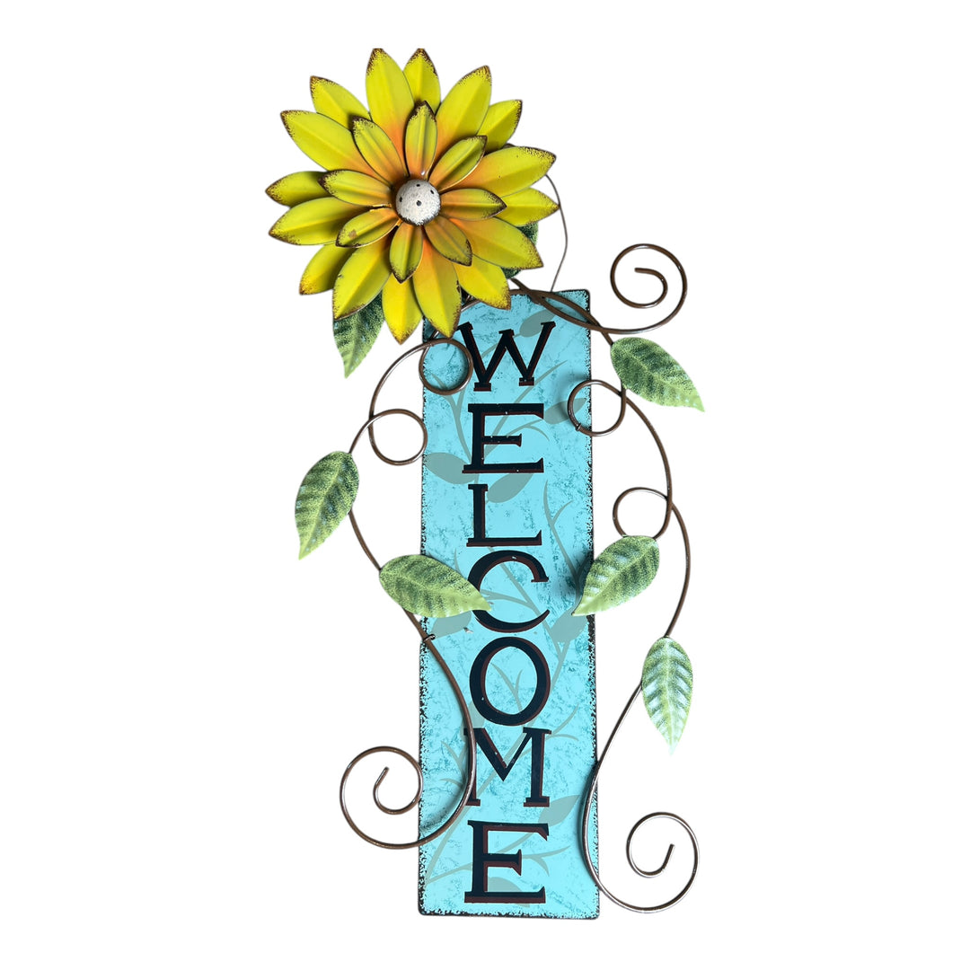 Metal Welcome Sign