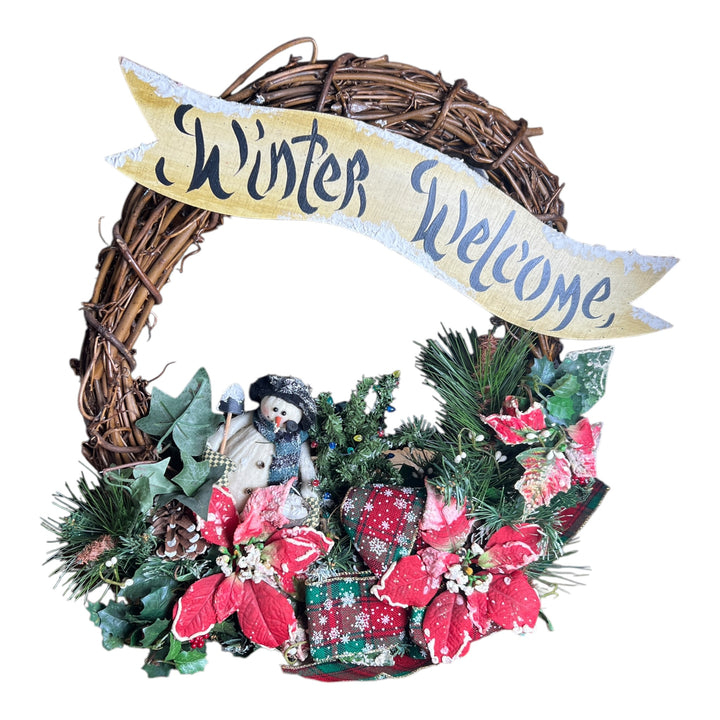 Winter Welcome Wreath