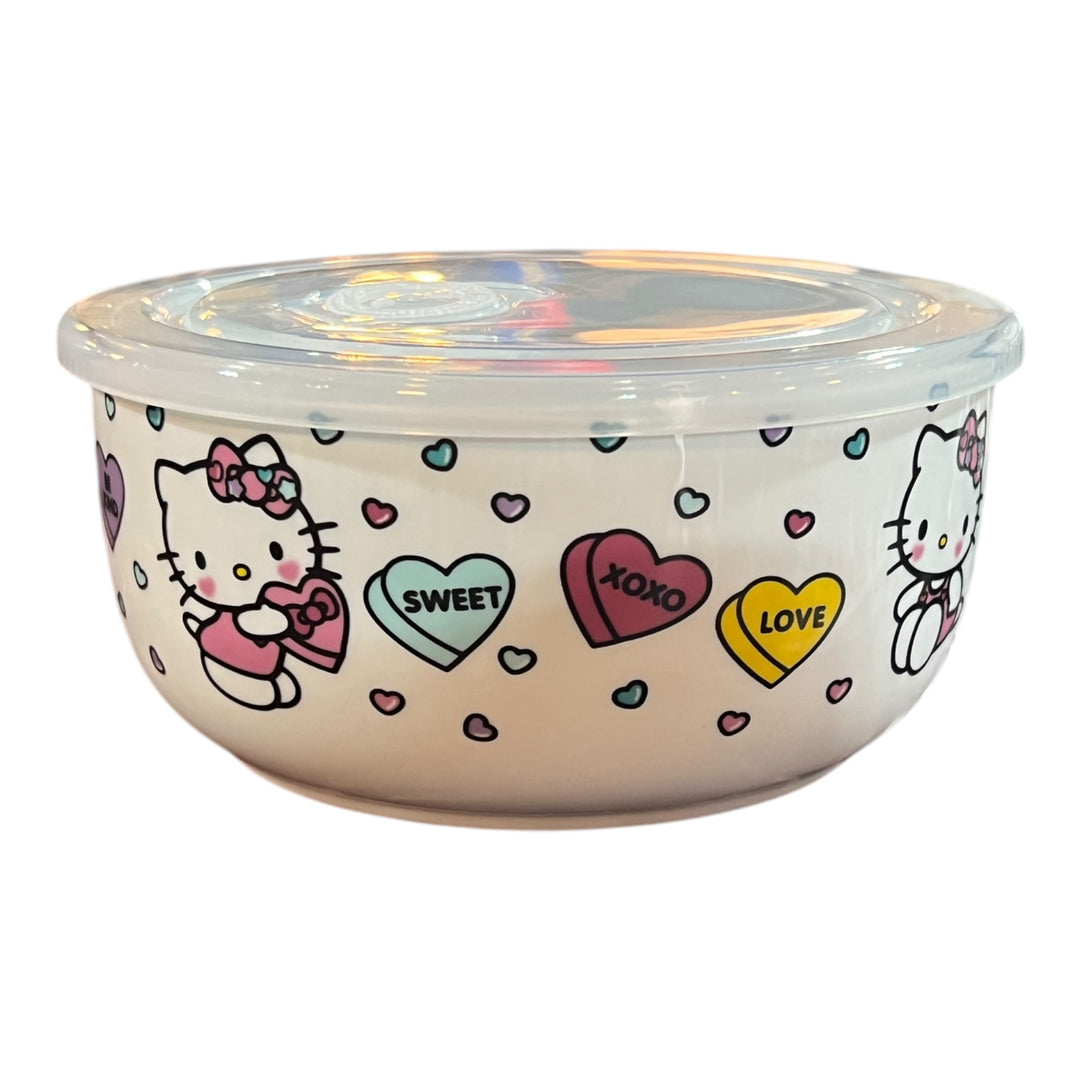 Valentine's Day - Sanri Hello Kitty Covered Bowl Medium