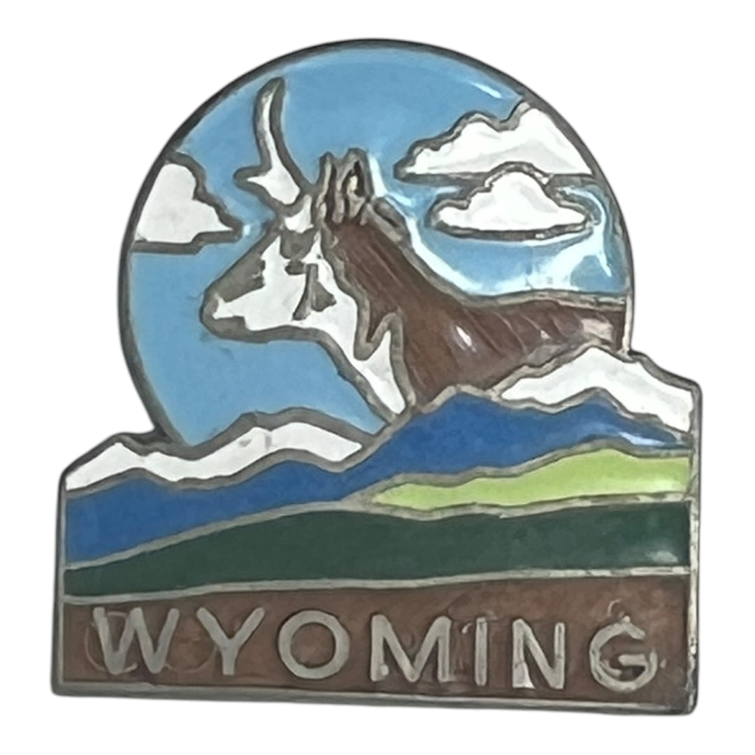 Enamel Pin - Wyoming