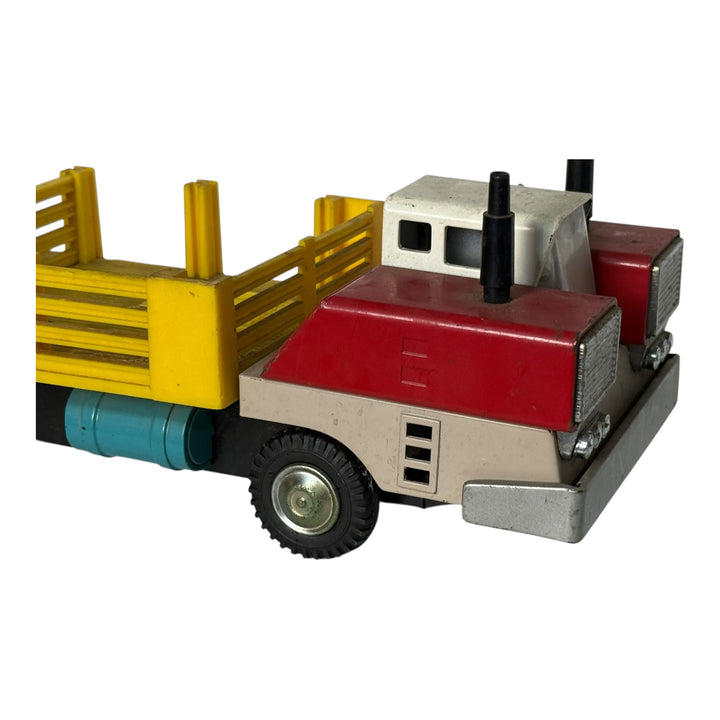Vintage SEARS The Turnpike Cattle Truck Friction Toy