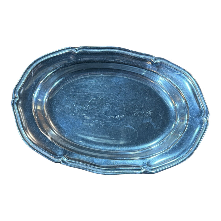 Wilton Armetale 11" X 7" Oval Serving Plate